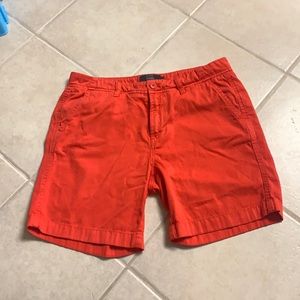 Red JCrew shorts